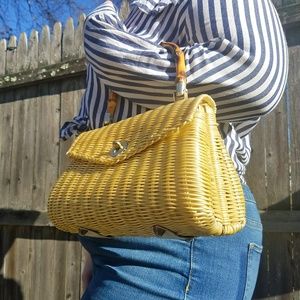Vintage basket purse